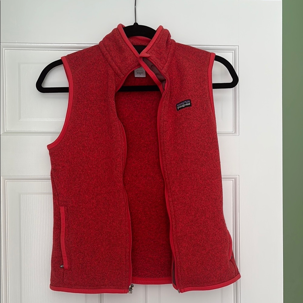 Patagonia Vibrant Red Fleece Vest